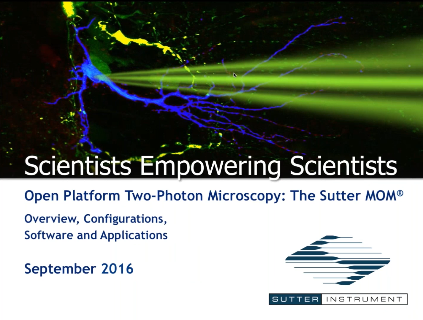 Open Platform Two-Photon Microscopy: The Sutter MOM